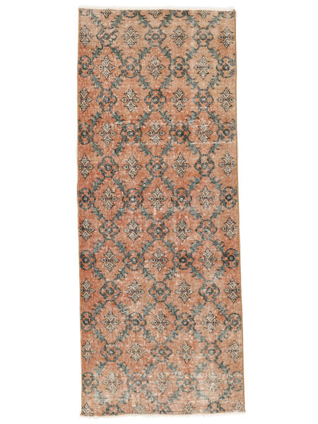 絨毯 カラード ヴィンテージ 77X192 廊下 カーペット 茶色/オレンジ (ウール, ペルシャ/イラン)