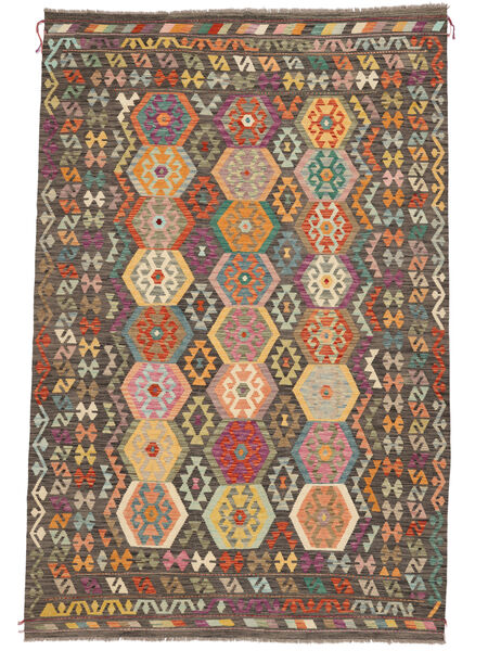  206X309 Kelim Afghan Old Stil Teppich Wolle, Carpetvista