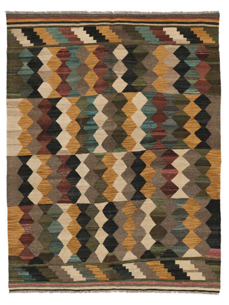 Kilim Ariana Trend Rug 150X195 Brown/Black Wool, Afghanistan Carpetvista
