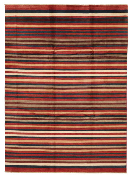 Modern Afghan Fine Teppich 255X348 Dunkelrot/Schwarz Großer Wolle, Afghanistan Carpetvista