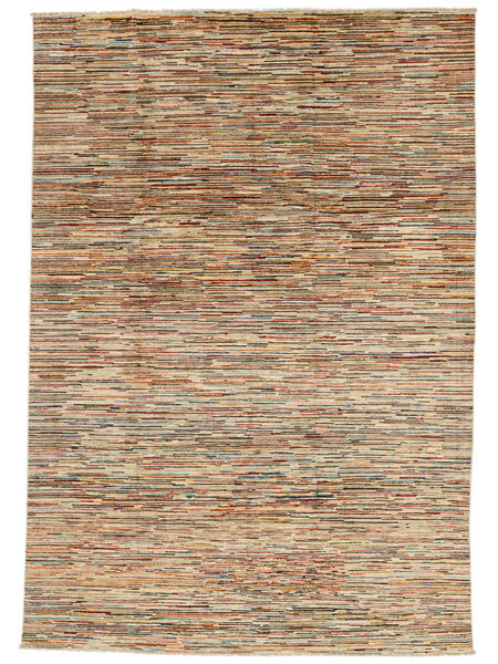 202X291 Modern Afghan Fine Teppich Moderner Braun/Orange (Wolle, Afghanistan) Carpetvista