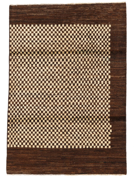  118X178 Berber Style Rug Black/Beige Afghanistan Carpetvista