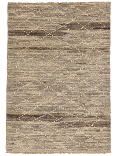  120X171 Small Berber Style Rug Wool, Carpetvista