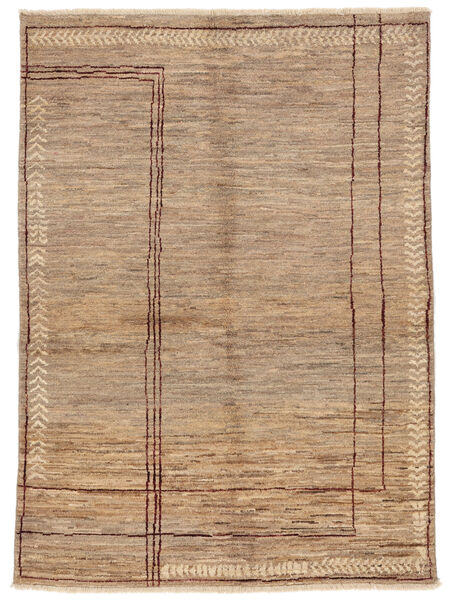 絨毯 Berber スタイル 146X202 茶色/オレンジ (ウール, アフガニスタン)