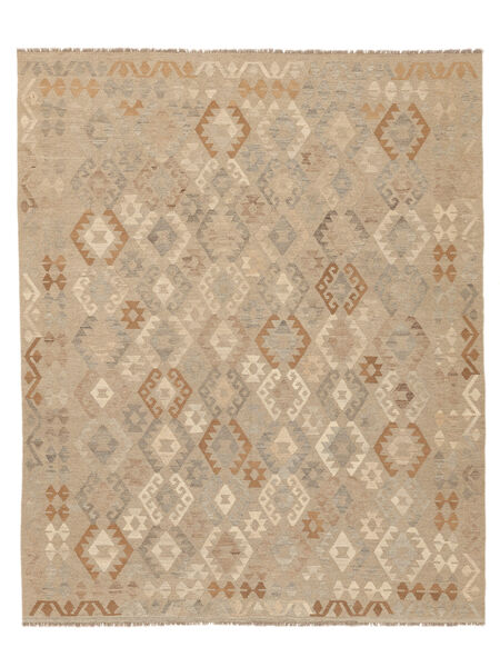 絨毯 キリム アフガン オールド スタイル 243X299 オレンジ/茶色 (ウール, アフガニスタン)