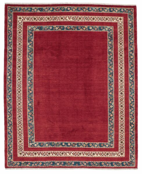 246X304 Tapis Gabbeh Persan Fine Moderne Rouge Foncé/Marron (Laine, Perse/Iran)