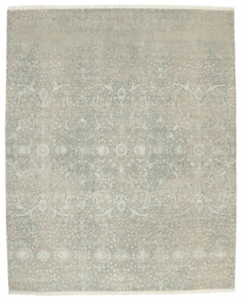 絨毯 オリエンタル タブリーズ Royal 248X307 グリーン/ホワイト (ウール, インド)