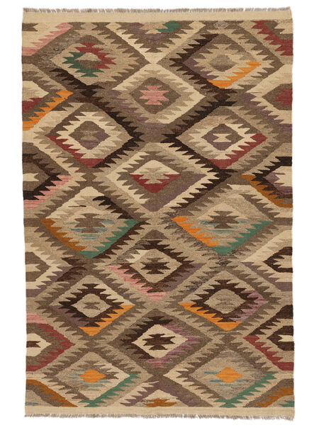 126X188 Kilim Ariana Trend Rug Modern Brown/Orange (Wool, Afghanistan) Carpetvista