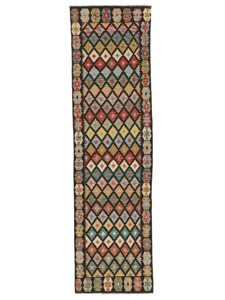  82X302 Small Kilim Afghan Old Style Rug Wool, Carpetvista