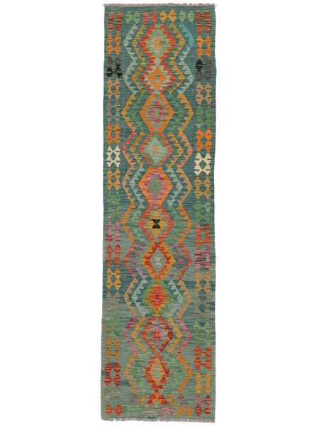  83X303 Klein Kelim Afghan Old Stil Teppich Wolle, Carpetvista