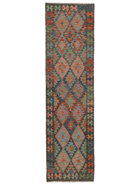  83X303 Pequeno Kilim Afegão Old Style Tapete Lã, Carpetvista