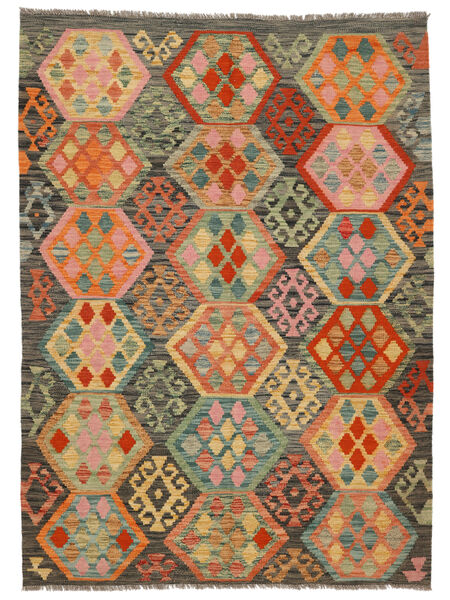  148X205 Klein Kelim Afghan Old Stil Teppich Wolle, Carpetvista