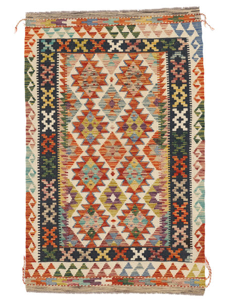  95X148 Pequeno Kilim Afegão Old Style Tapete Lã, Carpetvista