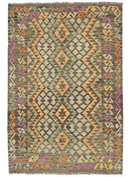 119X175 Alfombra Oriental Kilim Afghan Old Style Marrón/Naranja (Lana, Afganistán) Carpetvista