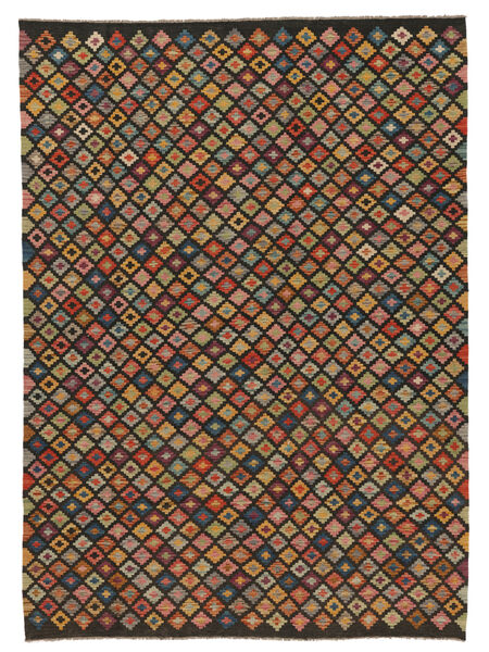  208X291 Kelim Afghan Old Stil Teppich Wolle, Carpetvista