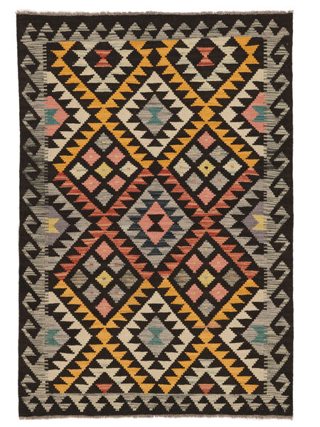  102X150 Klein Kelim Afghan Old Stil Teppich Wolle, Carpetvista