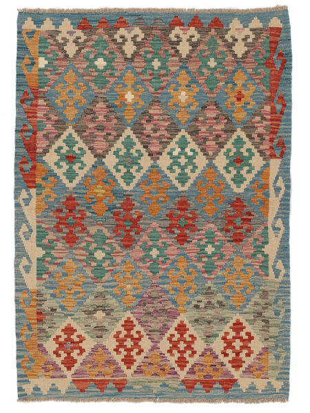  108X151 Small Kilim Afghan Old Style Rug Wool, Carpetvista