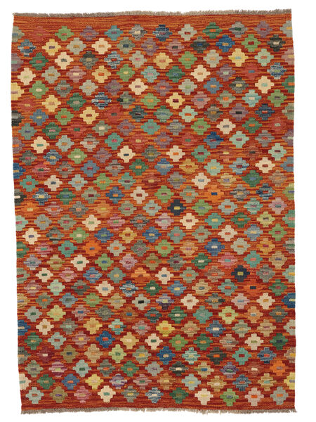  107X149 Klein Kelim Afghan Old Stil Teppich Wolle, Carpetvista