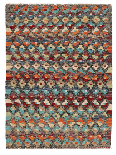  109X145 Small Kilim Afghan Old Style Rug Wool, Carpetvista