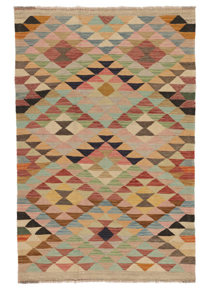  116X176 Kilim Ariana Trend Rug Brown/Dark Green Afghanistan Carpetvista