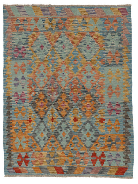  128X169 Small Kilim Afghan Old Style Rug Wool, Carpetvista