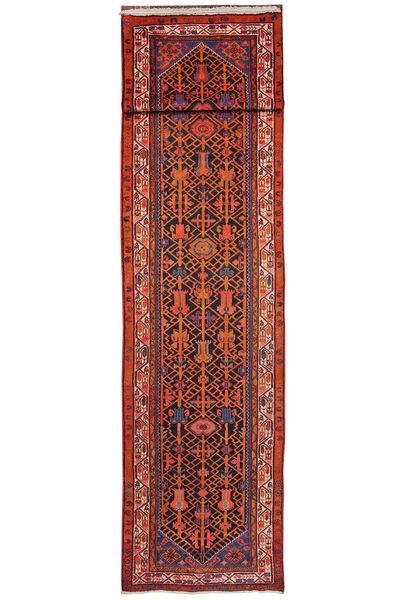  Persian Malayer Rug 102X498 Runner
 Dark Red/Black (Wool, Persia/Iran)