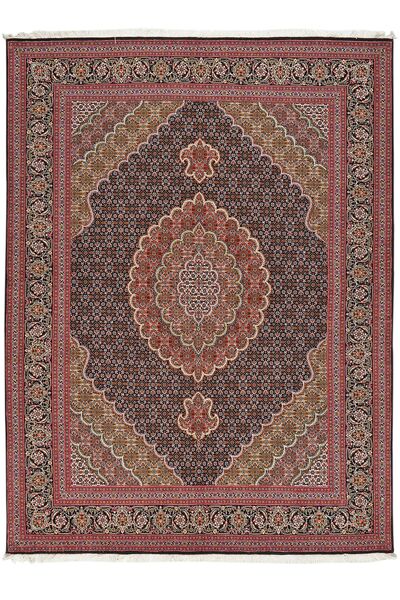 絨毯 タブリーズ 50 Raj 152X206 ダークレッド/ブラック (ウール, ペルシャ/イラン)