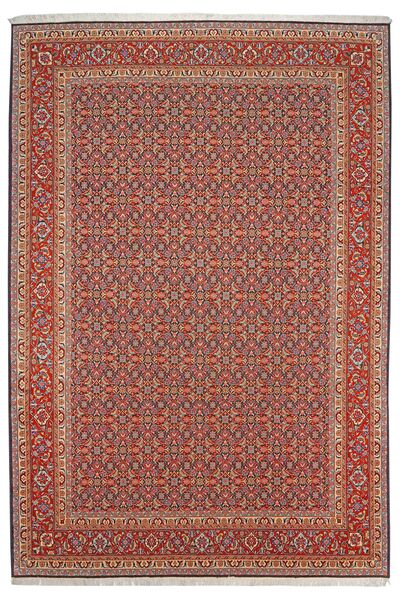 199X292 絨毯 オリエンタル タブリーズ 50 Raj ダークレッド/茶色 (ウール, ペルシャ/イラン)