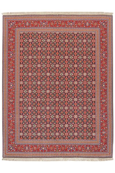  Perzisch Tabriz 50 Raj Vloerkleed 147X190 Donkerrood/Rood