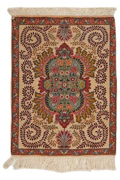 絨毯 オリエンタル タブリーズ 50 Raj 63X81 (ウール, ペルシャ/イラン)