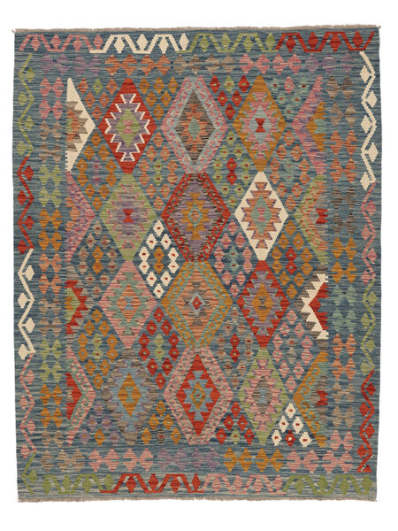 Tapete Oriental Kilim Afegão Old Style 177X245 Castanho/Cinza Escuro (Lã, Afeganistão)