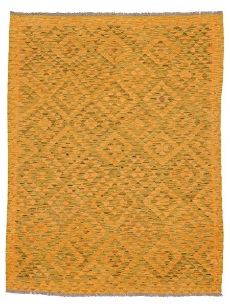  Kelim Afghan Old Style Matot 155X201 Ruskea/Oranssi Carpetvista