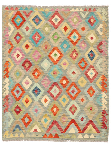  153X195 Pequeno Kilim Afegão Old Style Tapete Lã, Carpetvista