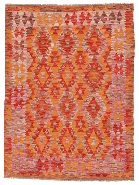  147X199 Petit Kilim Afghan Old Style Tapis Laine, Carpetvista