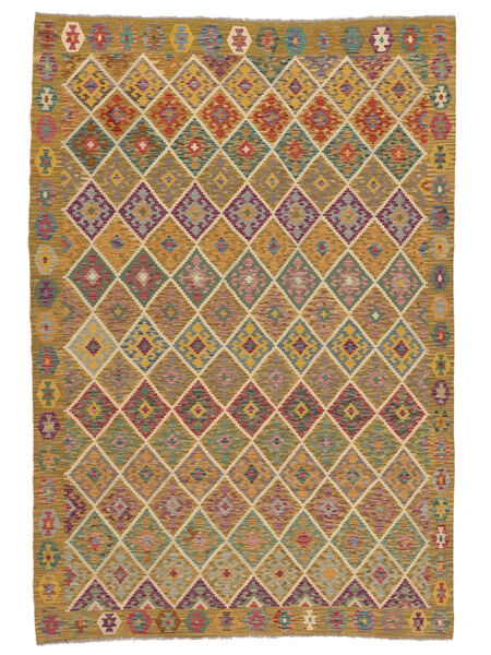  208X303 Kelim Afghan Old Style Vloerkleed Wol, Carpetvista