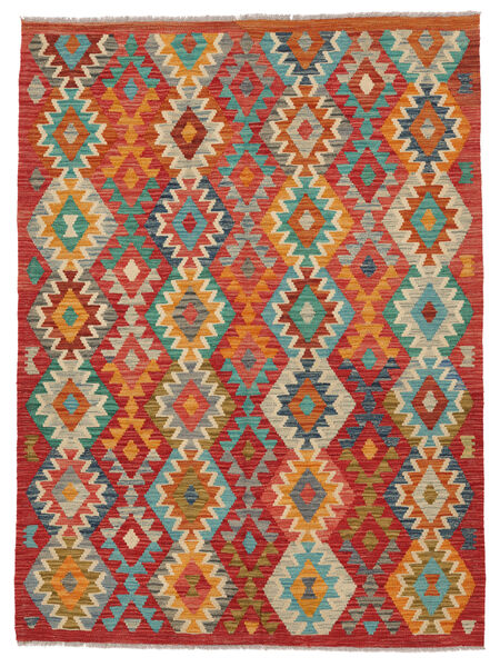  145X196 Pequeno Kilim Afegão Old Style Tapete Lã, Carpetvista