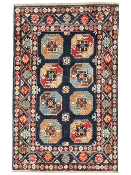  78X123 Médaillon Petit Kazak Fine Tapis Laine, Carpetvista