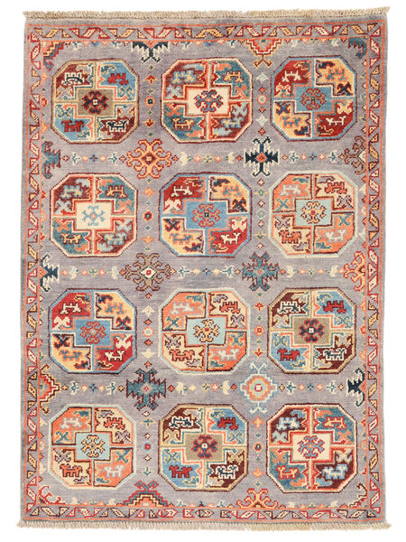 83X114 Kazak Fine Rug Oriental Brown/Dark Red (Wool, Afghanistan) Carpetvista