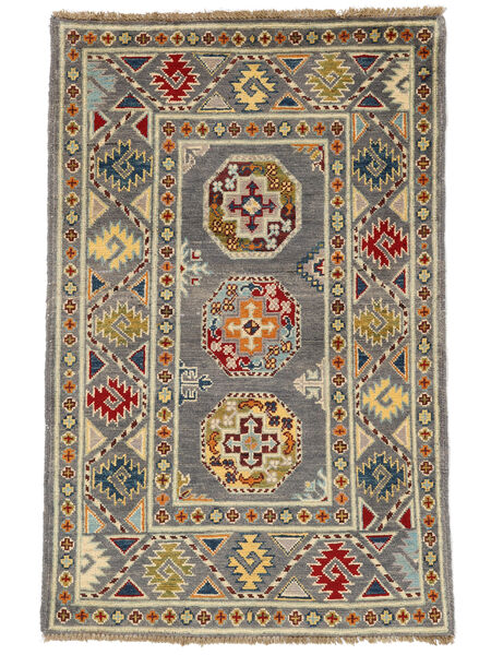 80X127 Kazak Fine Teppich Orientalischer Braun/Orange (Wolle, Afghanistan) Carpetvista