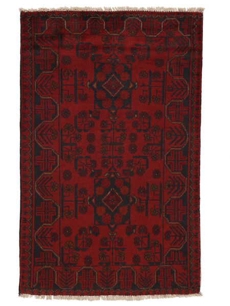 76X121 Medaillon Klein Afghan Khal Mohammadi Teppich Wolle, Carpetvista