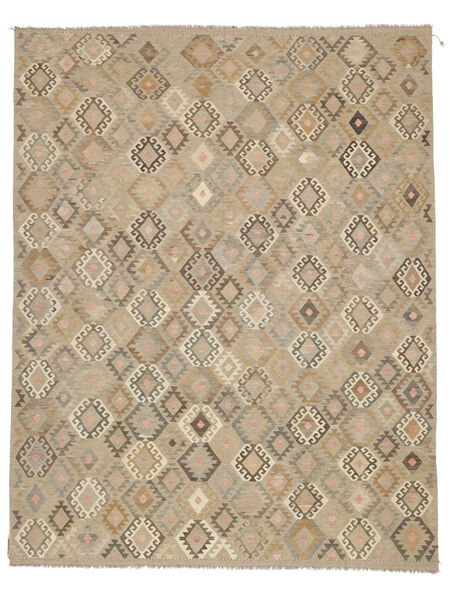  306X387 Grande Kilim Afegão Old Style Tapete Lã, Carpetvista
