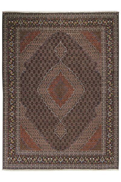 249X340 Täbriz 40 Raj Teppich Orientalischer Braun/Schwarz (Wolle, Persien/Iran)