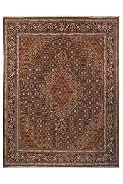  Persian Tabriz 40 Raj Rug 302X392 Brown/Black Large (Wool, Persia/Iran)