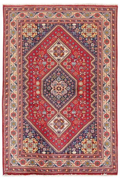  98X147 Gabbeh Kashkuli Teppich Dunkelrot/Rot Persien/Iran