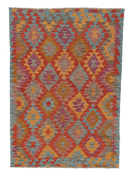  122X175 小 キリム アフガン オールド スタイル 絨毯 ウール, Carpetvista