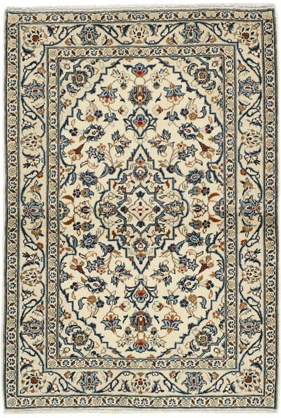 100X147 Keshan Teppich Orientalischer Gelb/Schwarz (Wolle, Persien/Iran)