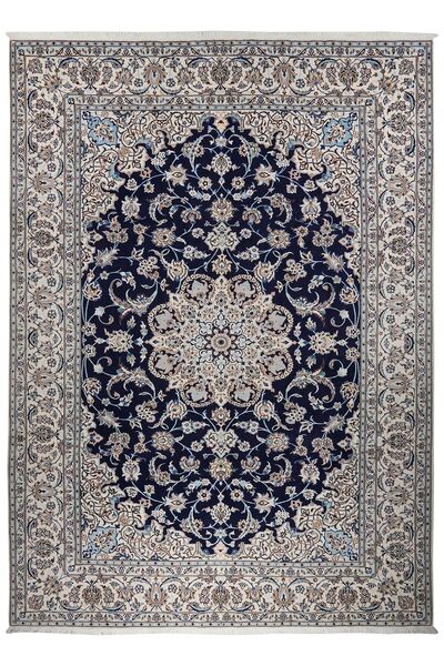 247X348 Nain 9La Teppich Orientalischer Schwarz/Dunkelgrau (Wolle, Persien/Iran)