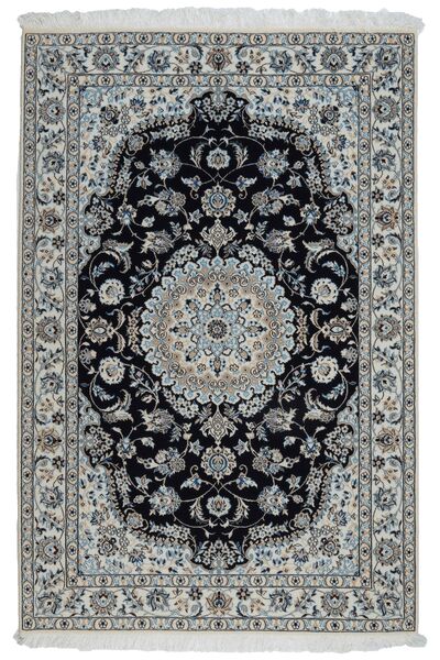 103X157 絨毯 オリエンタル ナイン 9La ダークグレー/ブラック (ウール, ペルシャ/イラン)