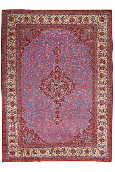  Persisk Keshan Tæppe 237X326 Mørkerød/Lyserød (Uld, Persien/Iran)