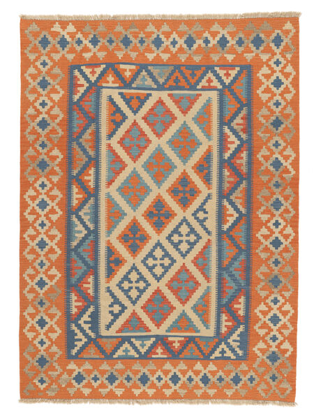  Persisk Kelim Ghashghai Teppe 176X241 Brun/Oransje ( Persia/Iran)